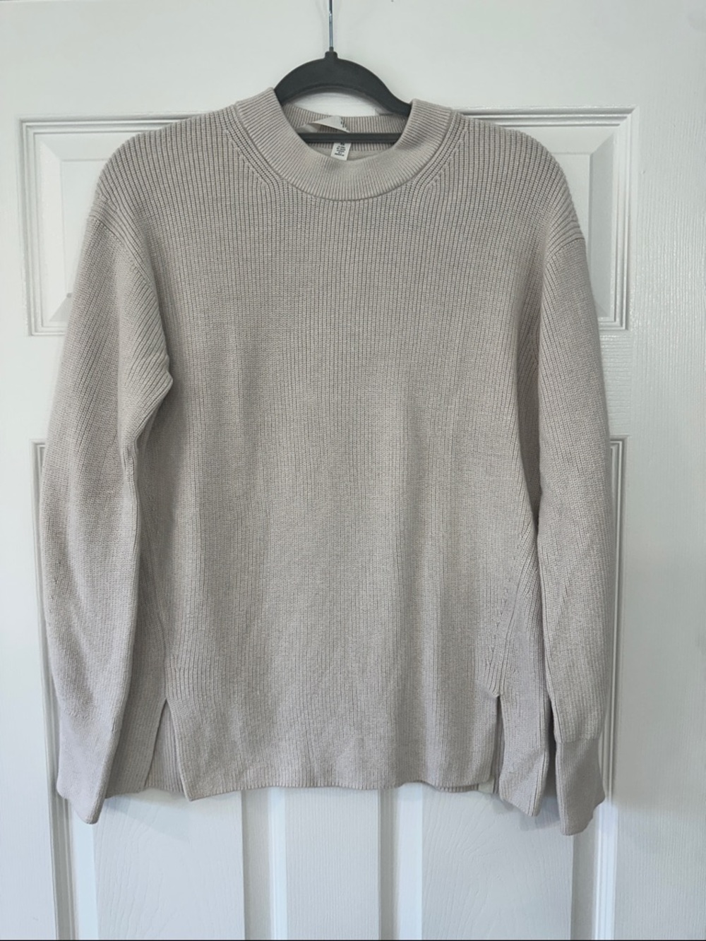 lululemon Women’s Crewneck Sweater - Light Beige, Size 4